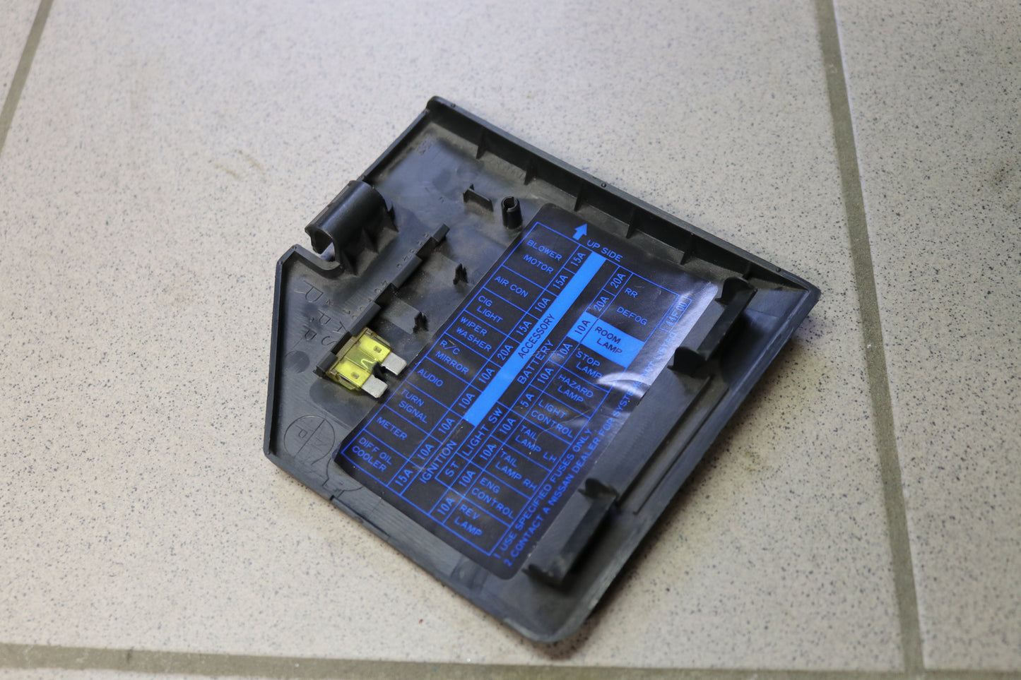 S13 LHD Interior Fusebox Trim - USED